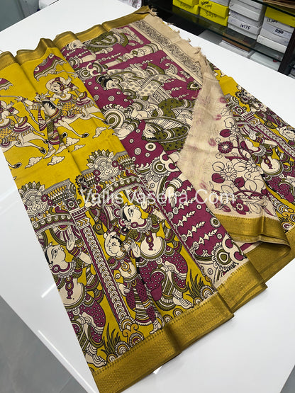Chennur Silk | Kalamkari Prints | VVCS005