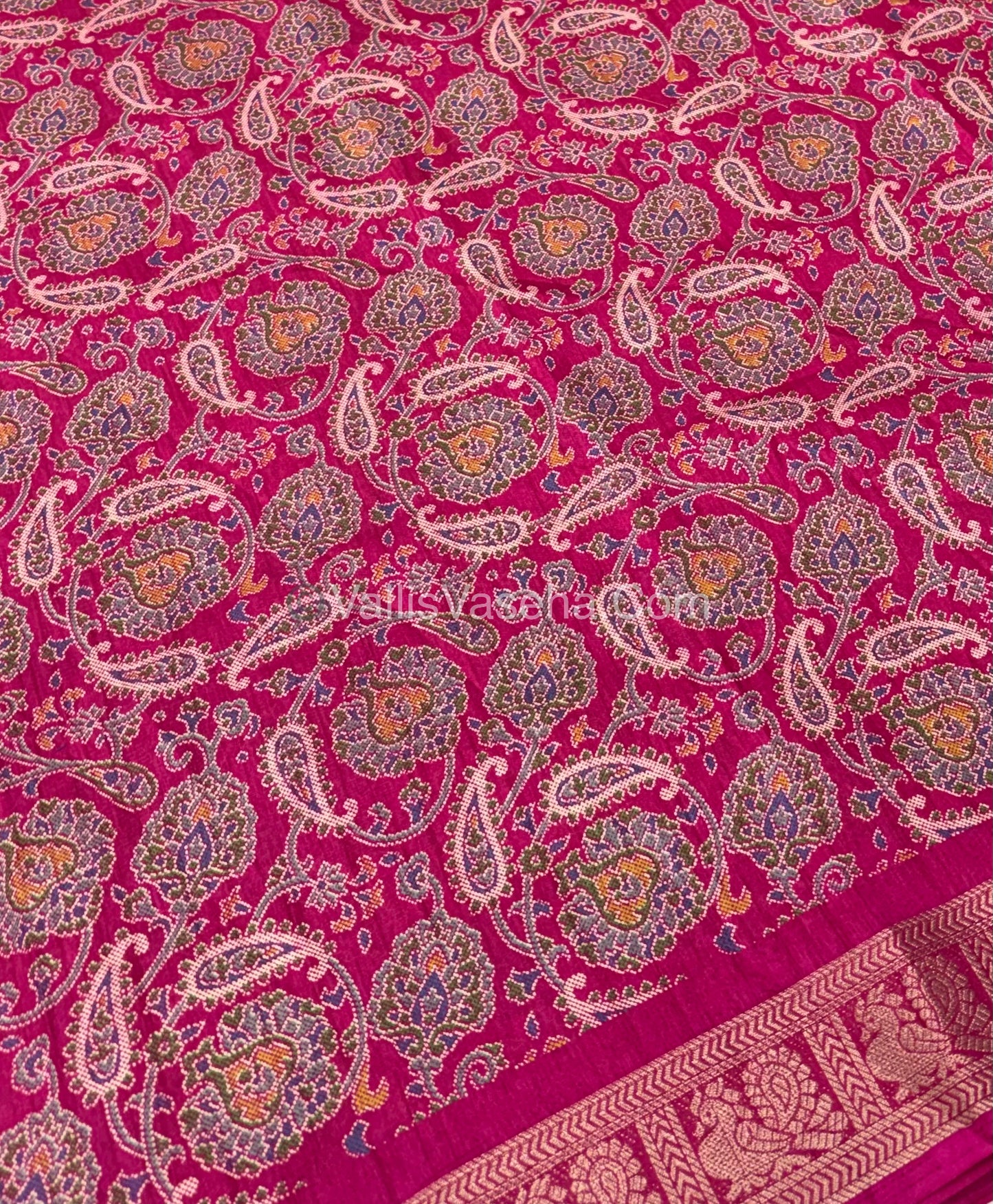 Casual Wear - Fancy Viscose Mulberry Silk  - Rain Pink  Shade - VVFMS001