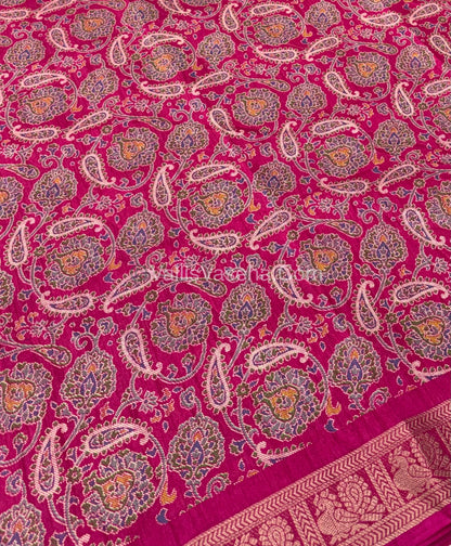 Casual Wear - Fancy Viscose Mulberry Silk  - Rain Pink  Shade - VVFMS001