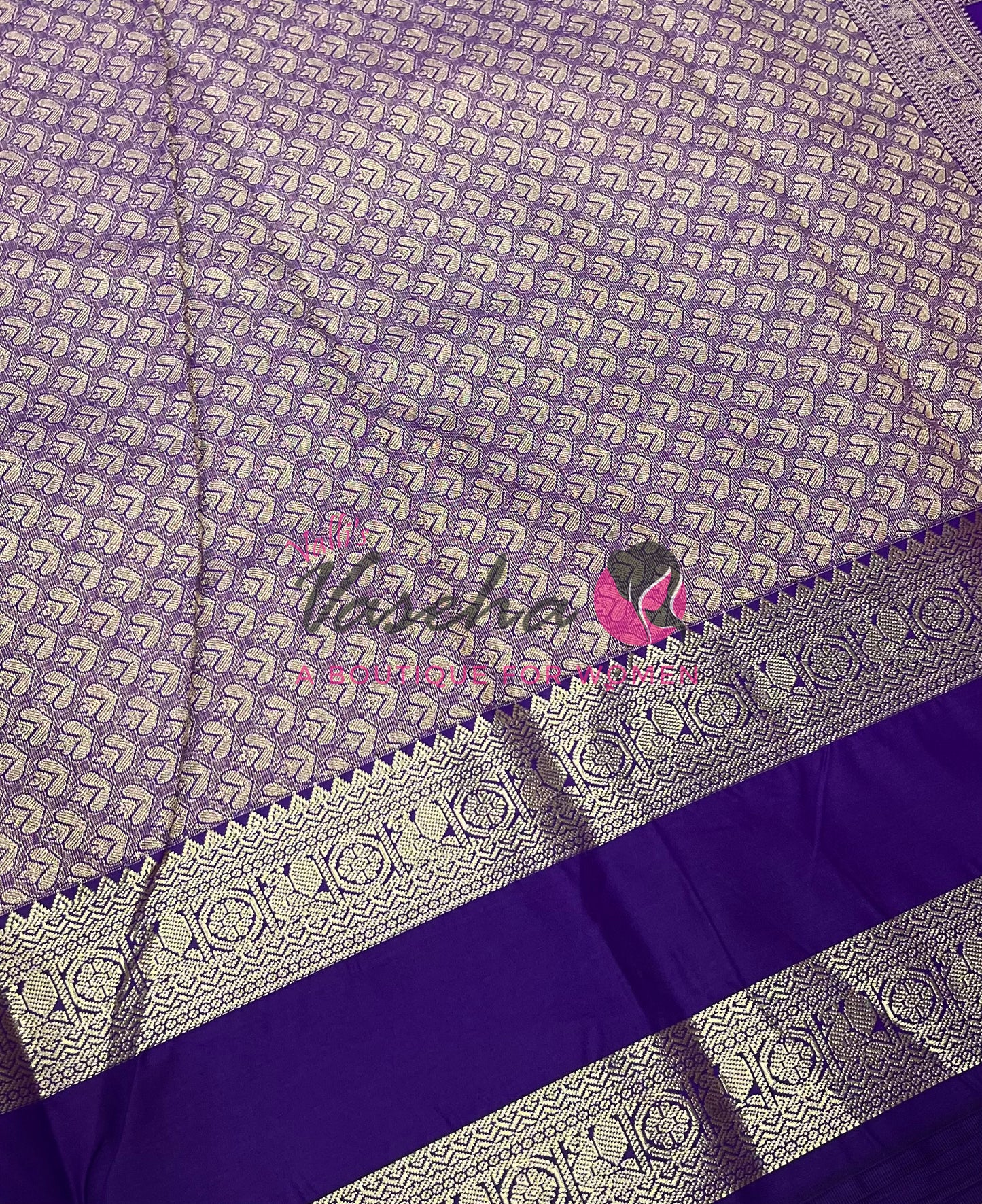 Semi Bridal Kanchi Silk  - Korvai - Premium- VVSKS008