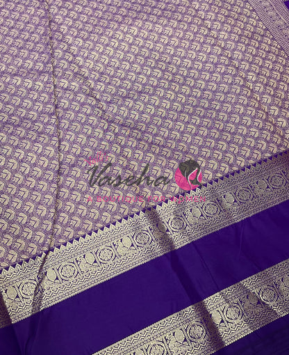Semi Bridal Kanchi Silk  - Korvai - Premium- VVSKS008