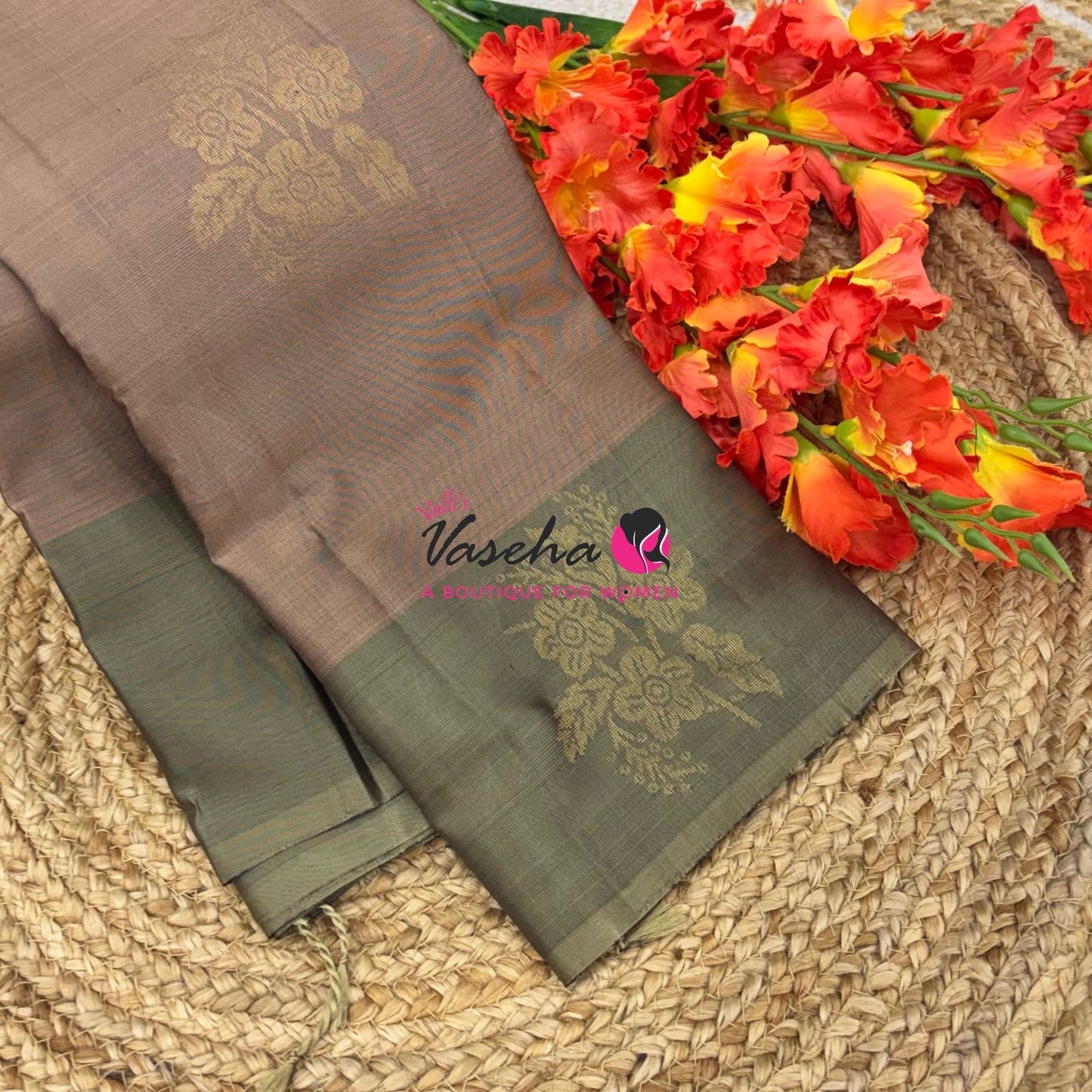 Half Mix - Pure Soft Silk Saree - VVPSS104