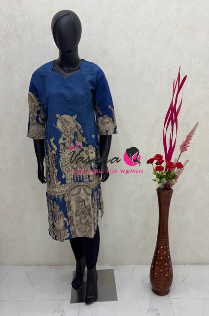 Ready Made - Kalamkari Kurti - VVRKK003