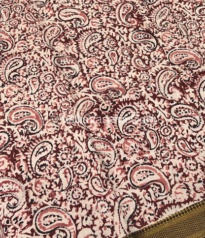 Chennur Silk | Kalamkari Prints | VVCS005