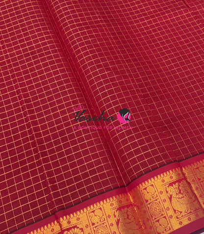 Semi Silk Cotton Saree | Lakshadeepam Design |VVSSC009
