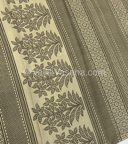 Turkey Crepe Silk Saree - Regular / Casual Wear - VVCSS002