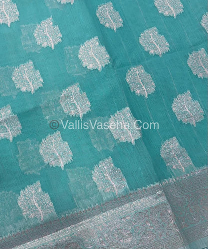 Fancy Saree - Mixed Variety -Aqua Blue Shade - VVFBS006
