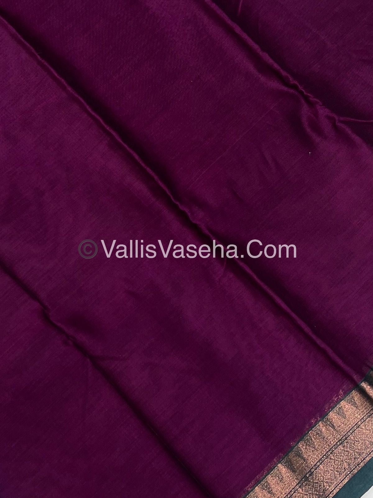 Dhaka Cotton Saree - VVDCS002