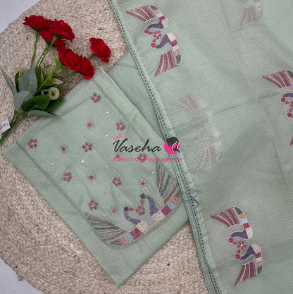 Kota Material  | Unstitched Material | VVUSM069