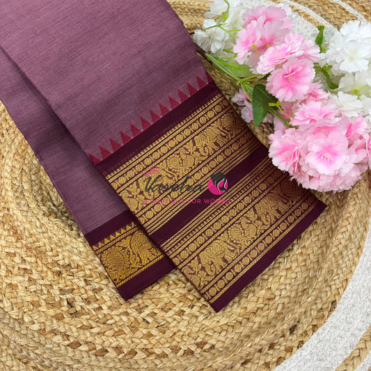 Kanchi Cotton Saree - VVKCS019