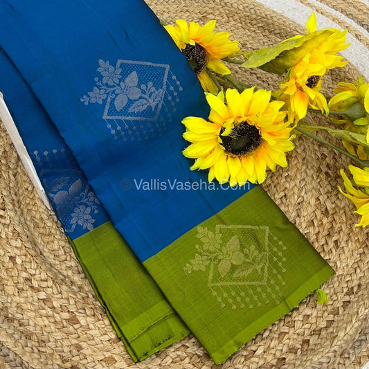 Half Mix - Pure Soft Silk Saree - VVPSS030