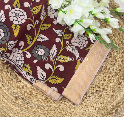 Chennur Silk | Kalamkari Prints | VVCS005