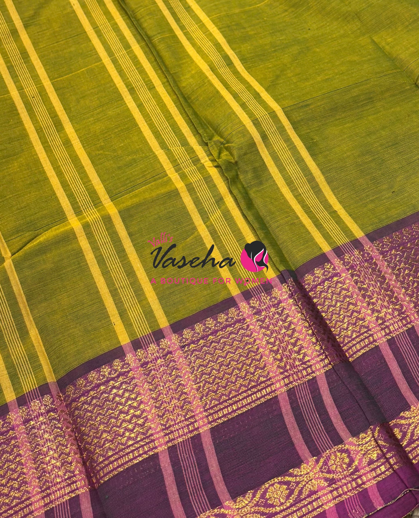 Kanchi Cotton Saree - VVKCS028