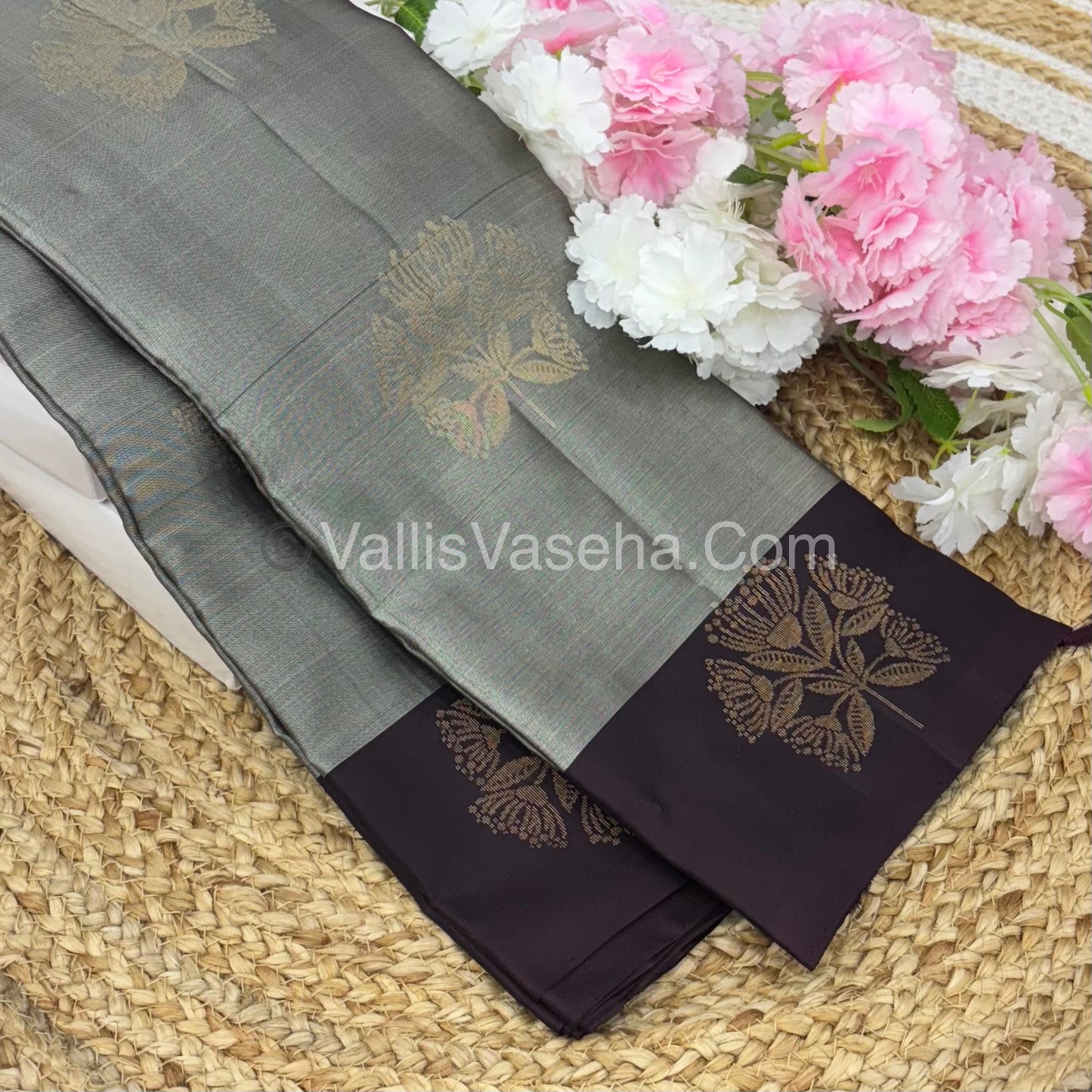 Half Mix - Pure Soft Silk Saree - VVPSS043