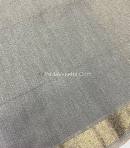 Chanderi Mixed Cotton Saree  - VVCMC001