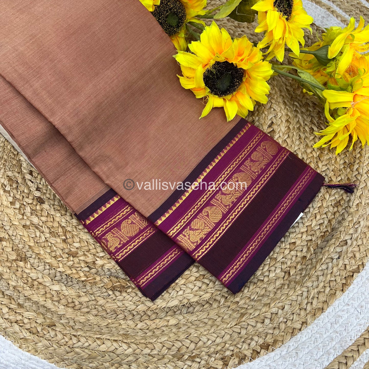 Kanchi Cotton Saree - VVKCS009