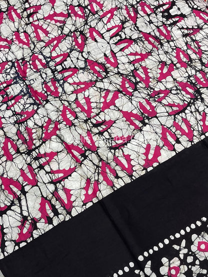 Pure Soft Mul Mul Cotton Sarees - Hand Block Prints - VVMMC007