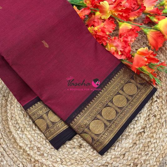 Kanchi Cotton Saree - VVKCS023