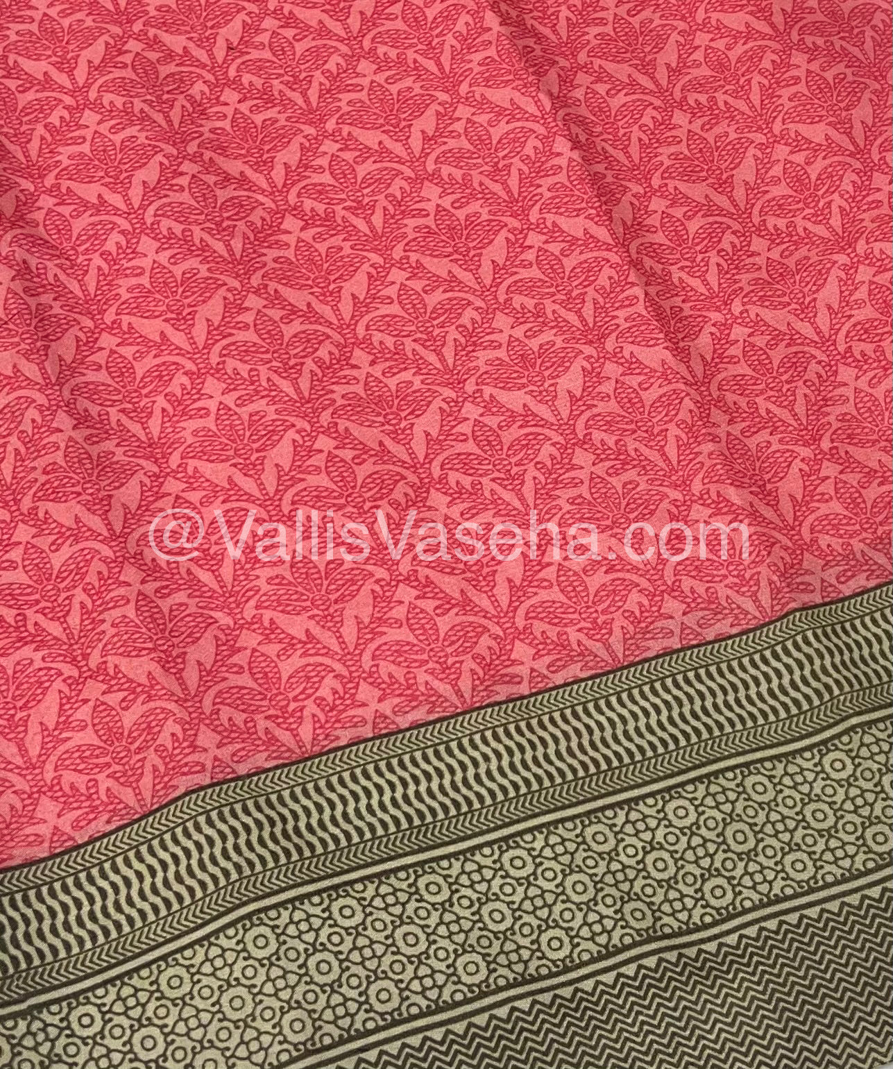 Turkey Crepe Silk Saree - Regular / Casual Wear - VVCSS002