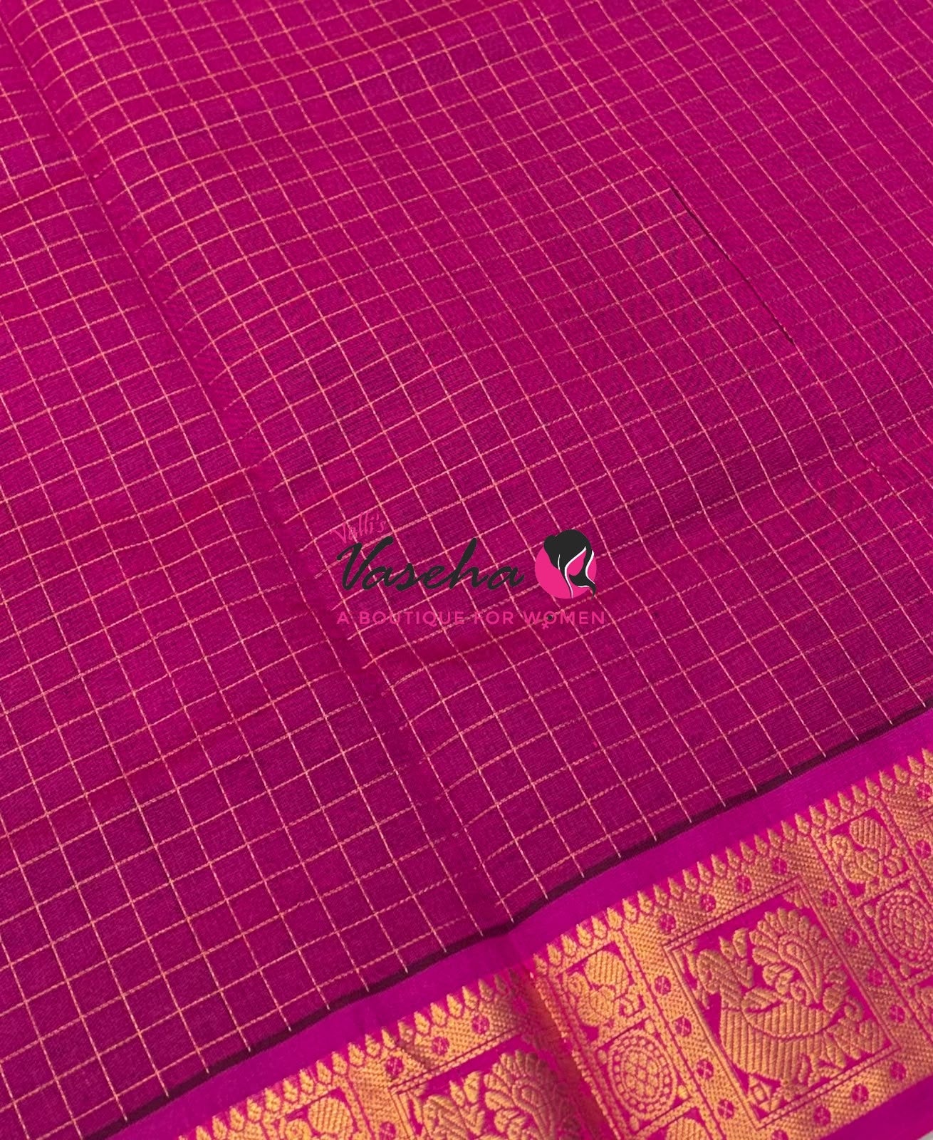 Semi Silk Cotton Saree | Lakshadeepam |VVSSC009