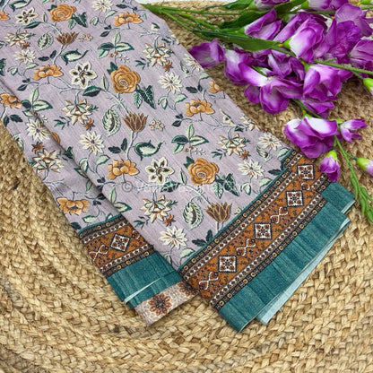 30% less - Offer Saree - Tussar Saree - VVDS003