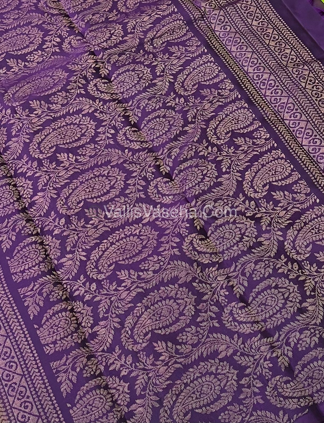 Half Mix - Pure Soft Silk Saree - VVPSS030