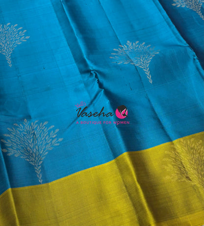 Half Mix - Pure Soft Silk Saree - VVPSS083
