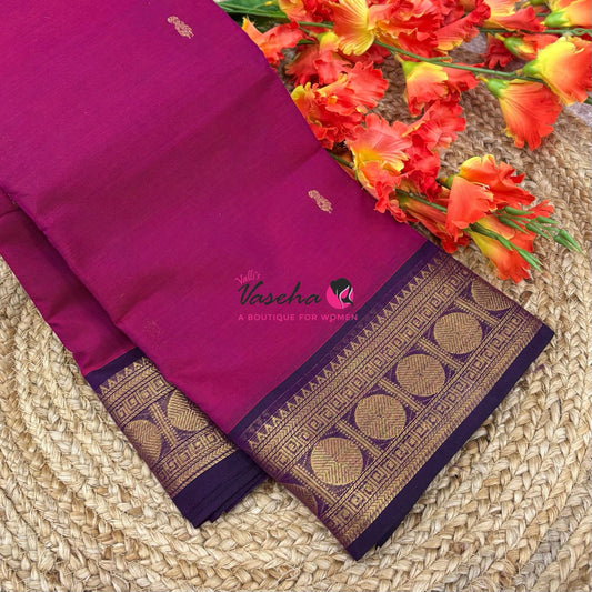 Kanchi Cotton Saree - VVKCS023