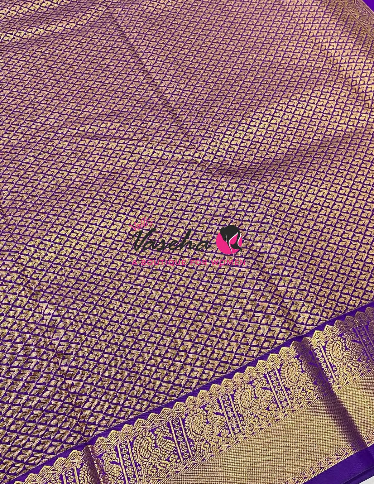 Semi Kanchi Silk - VVSKS015