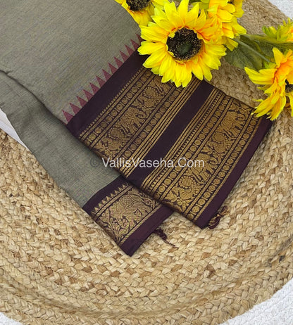 Kanchi Cotton Saree - VVKCS008