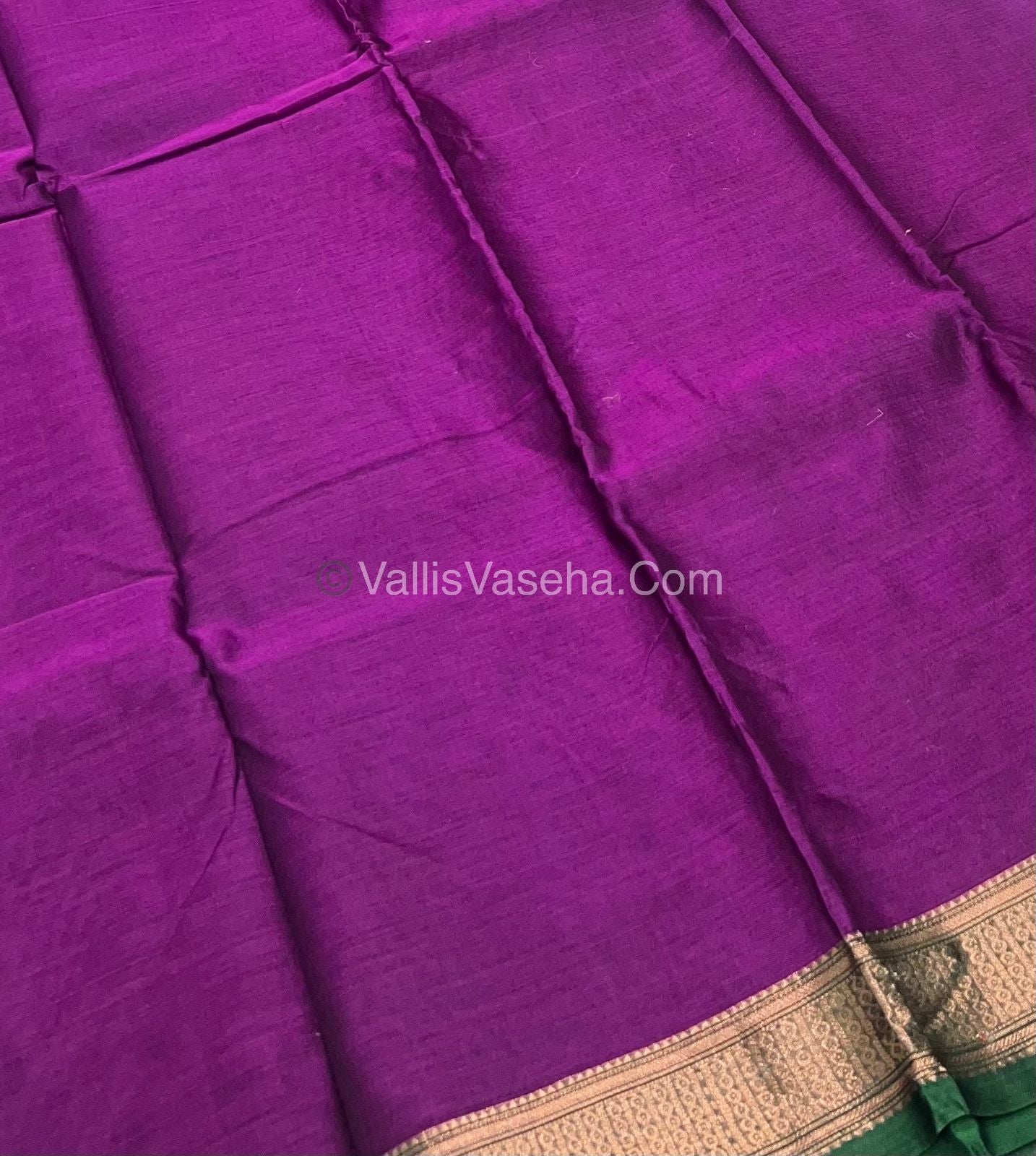 Dhaka Cotton Saree - VVDCS001