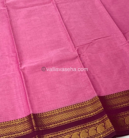 Kanchi Cotton Saree - 80 counts - VVKCS009