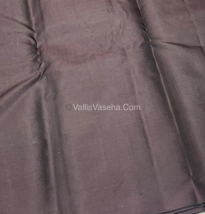 Half Mix - Pure Soft Silk Saree - VVPSS054