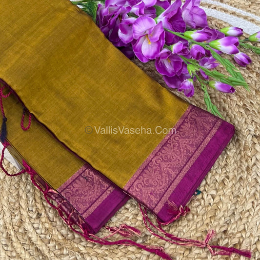 Dhaka Cotton Saree - VVDCS001