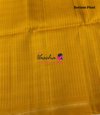 Pure Soft Silk Saree - Partly Pallu -  Half & Half Saree - VVPSS142