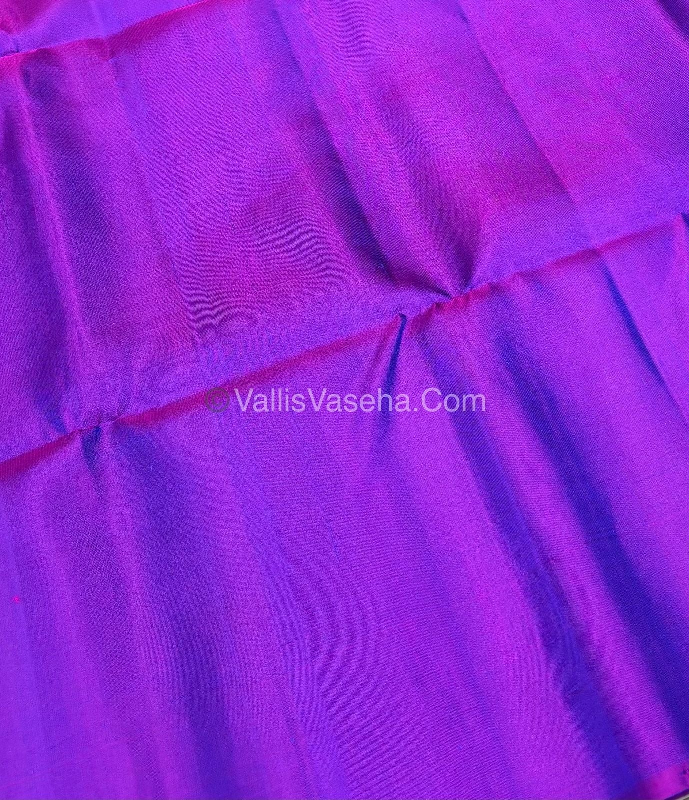 Pure Soft Silk Saree - Purplish Pink Shade - VVPSS060