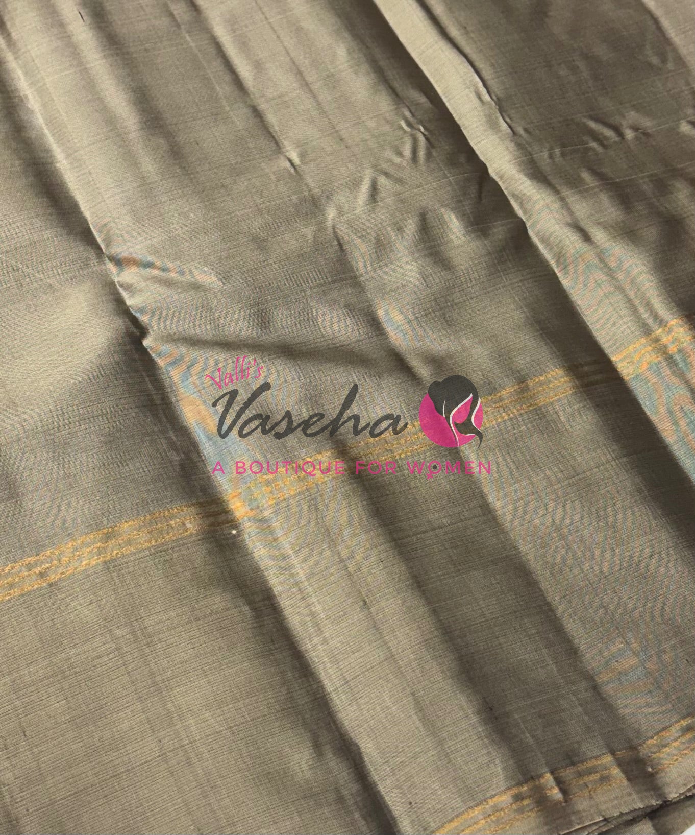 Half Mix - Pure Soft Silk Saree - Long Retta Petta Border with Butta - VVPSS105