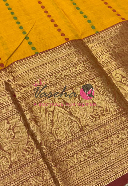 Kanchi Cotton Saree - VVKCS024