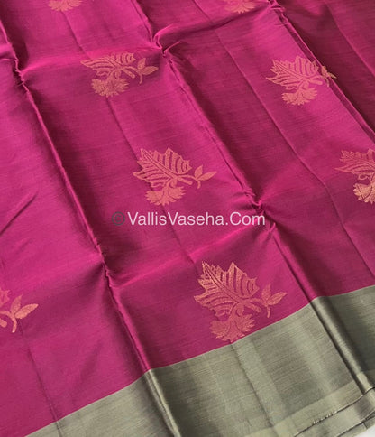 Half Mix - Pure Soft Silk Saree - VVPSS040