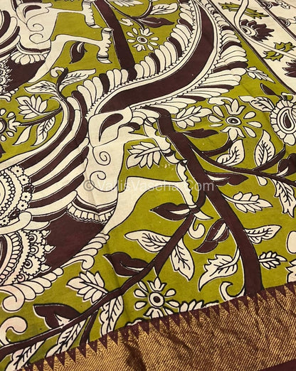 Chennur Silk | Kalamkari Prints | VVCS005