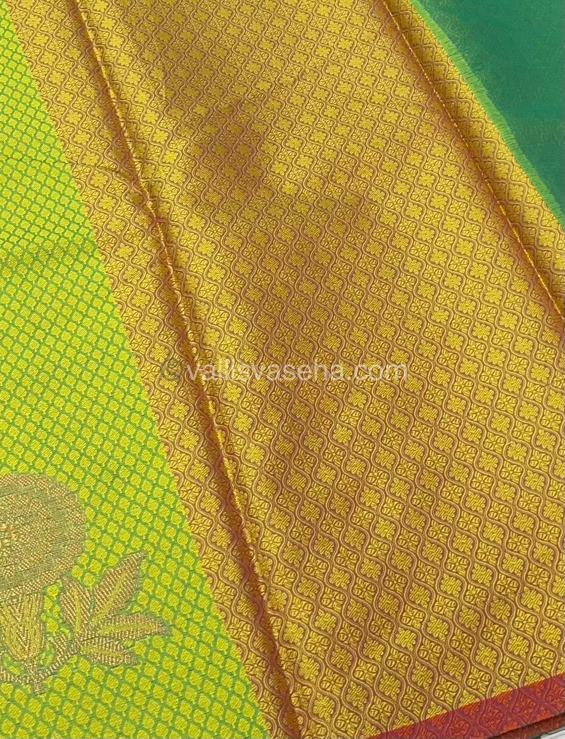 Banarasi - Kora Muslin Saree - VVKMS001