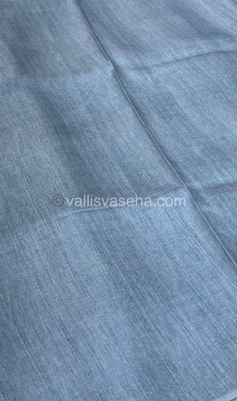 Organza Saree - Grey Shade  - VVOS001