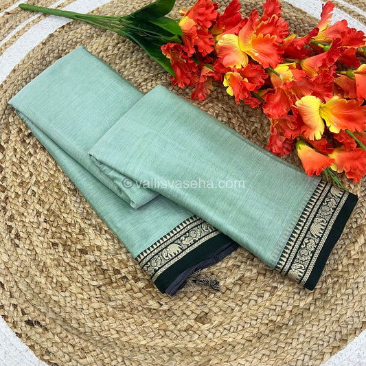 Narayanapet Mercerised Cotton Saree - VVNMC001