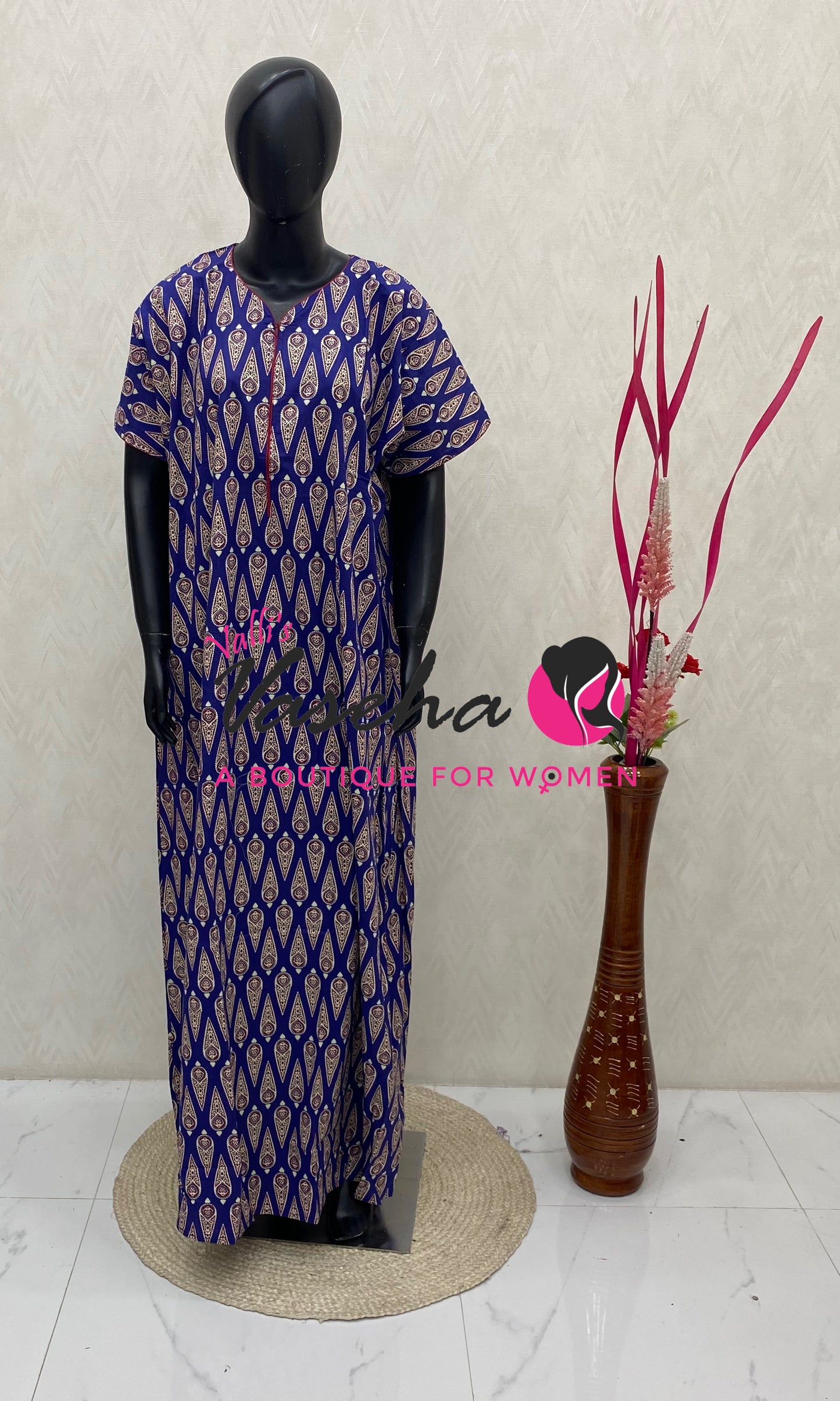 XXL Size - Nighties - Zip Nighties - VVJN001