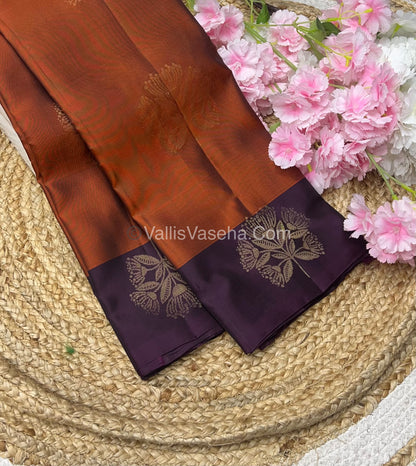Half Mix - Pure Soft Silk Saree - VVPSS054