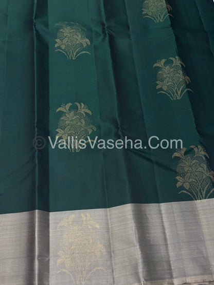 Half Mix - Pure Soft Silk Saree - VVPSS075