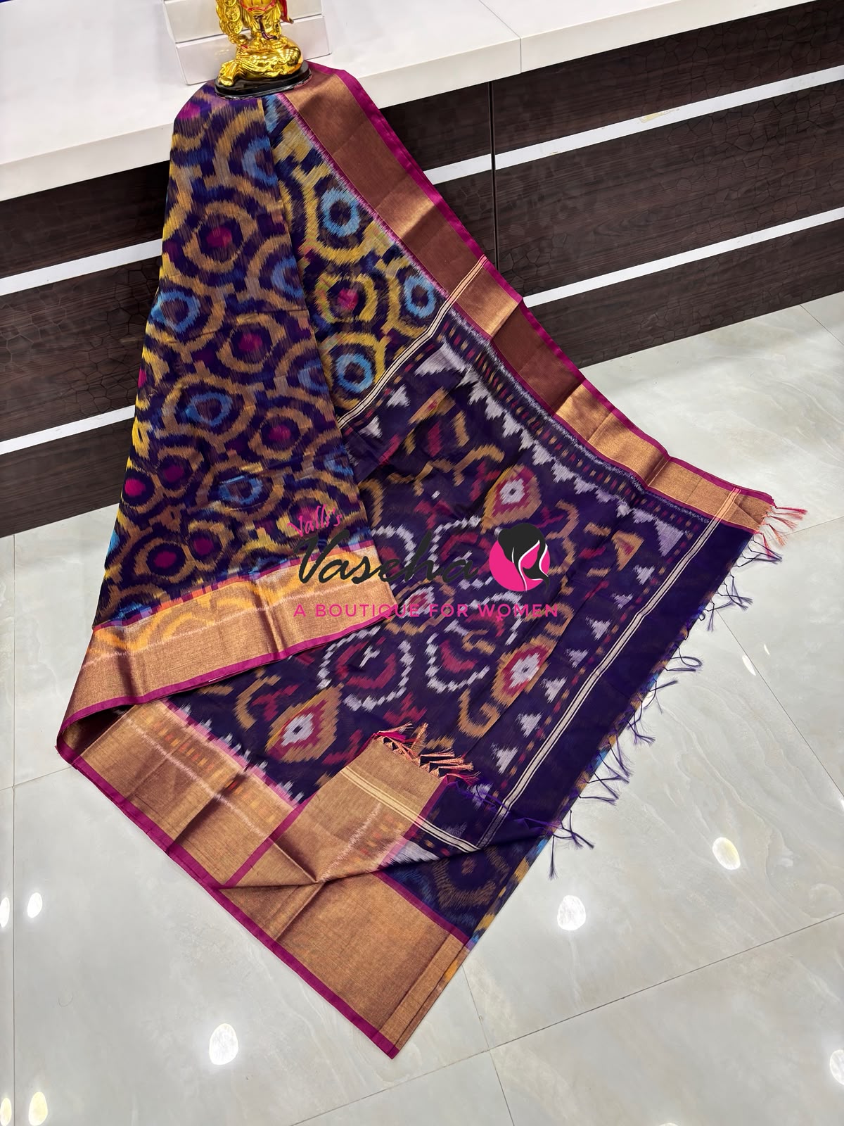 Kota Pochampally Cotton - Light Weight - VVKPS002
