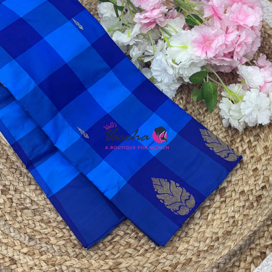 Pazhum Palamum checks - Semi Silk Sarees - VVSSS003