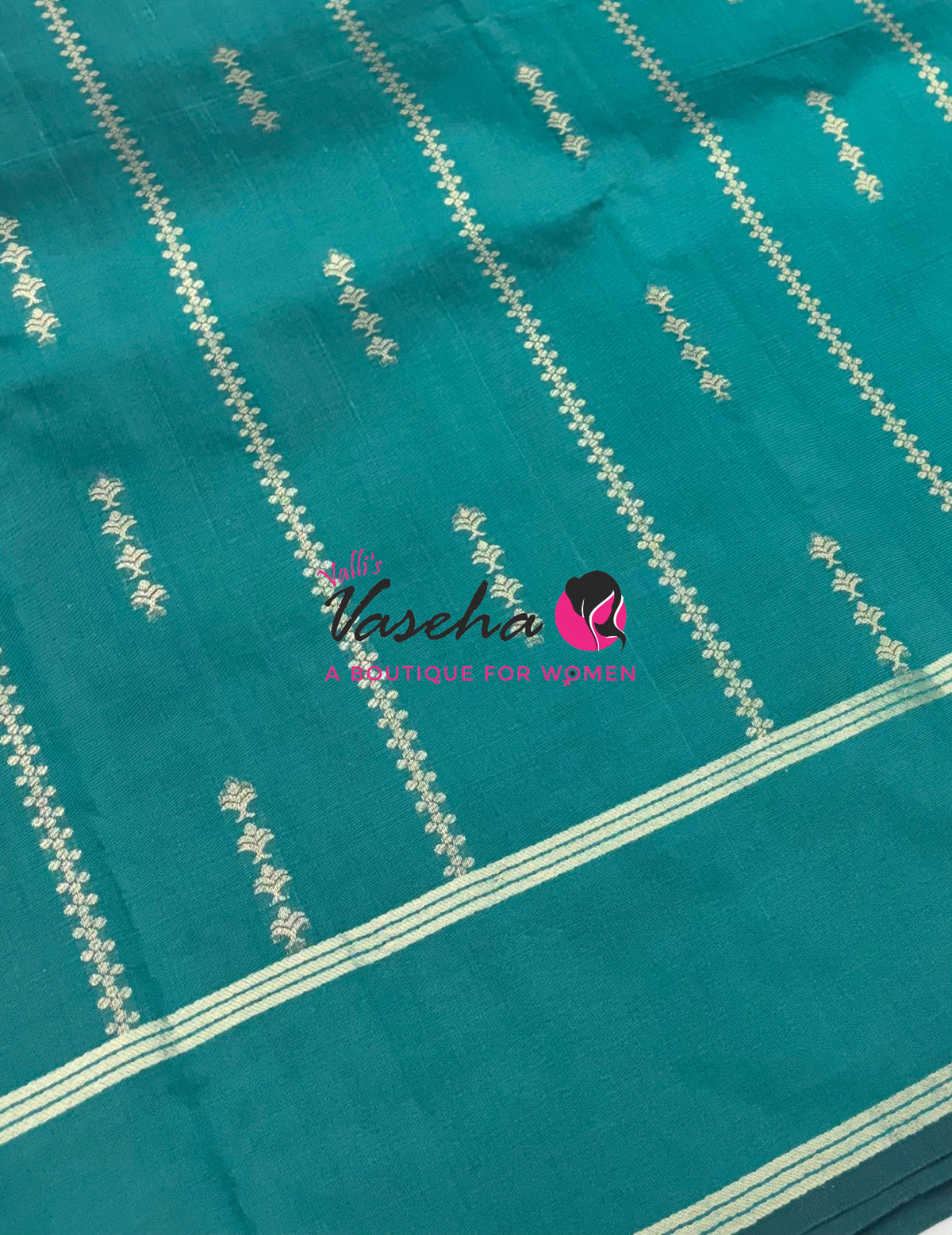 Semi Soft Silk  - Ramar Blue Shade - VVSSS040