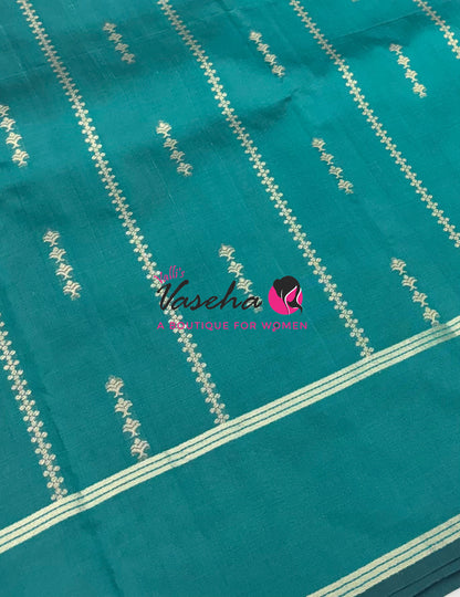 Semi Soft Silk  - Ramar Blue Shade - VVSSS040